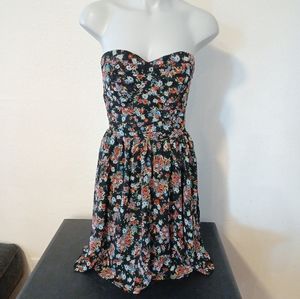 Strapless Floral Fynn & Rose Nordstrom Dress